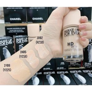 kem nền che khuyết điểm lâu trôi make up for ever hd skin undetectable longwear foundation (30ml)